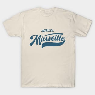 Marseille Noailles - Marseille Noailles Schriftzug - Noailles Logo T-Shirt